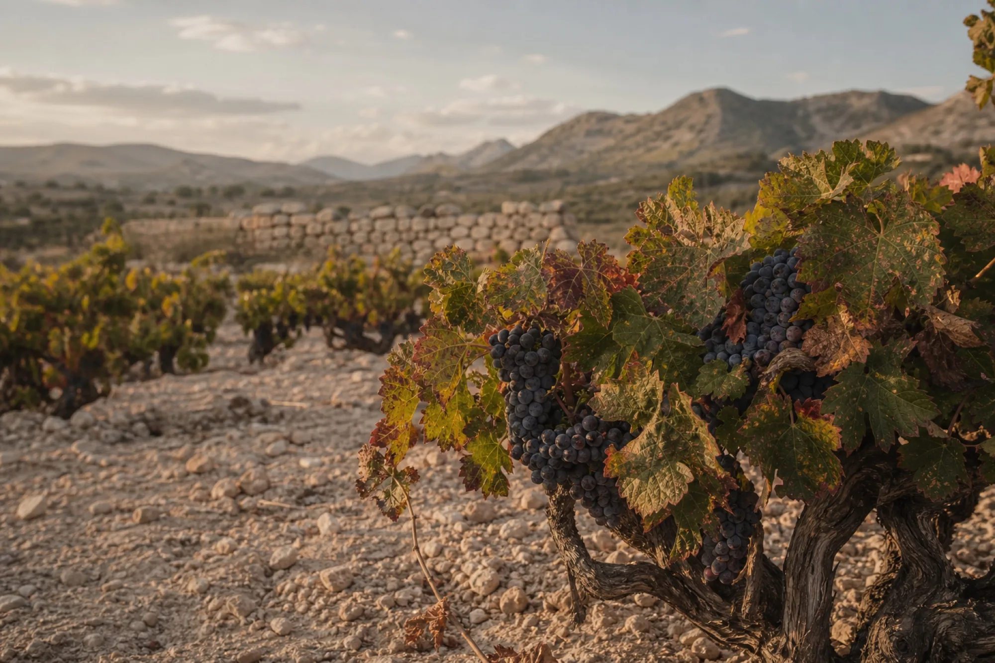 Monastrell-Weinlandschaft